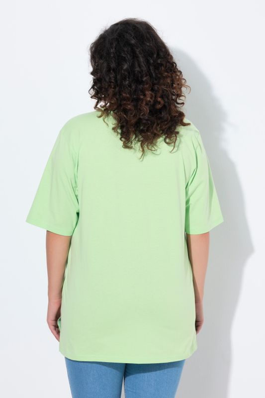 T-shirt coupe Relaxed Fit, décolleté rond et manches courtes