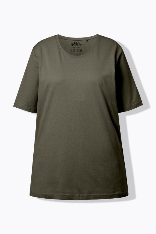 T-shirt coupe Relaxed Fit, décolleté rond et manches courtes