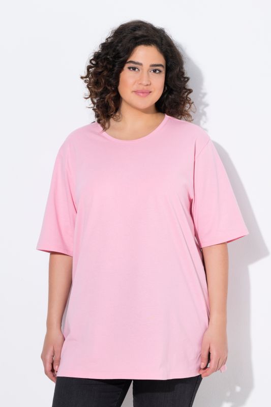 T-shirt coupe Relaxed Fit, décolleté rond et manches courtes