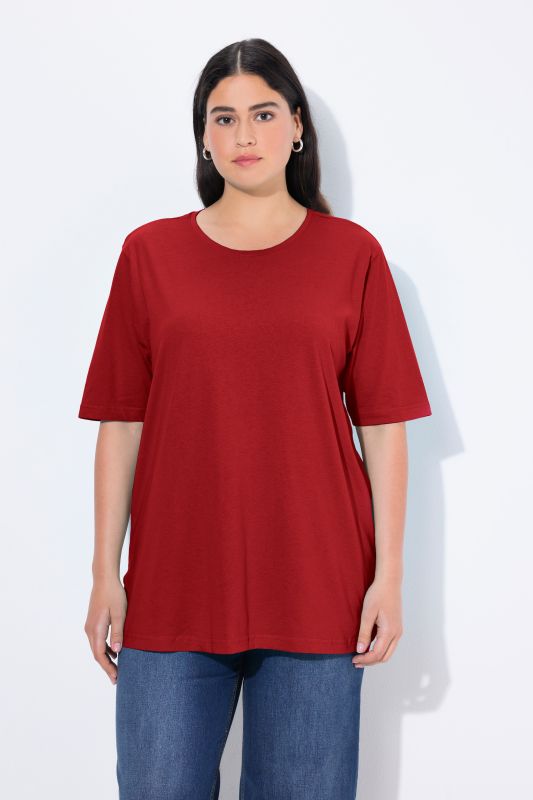 T-shirt coupe Relaxed Fit, décolleté rond et manches courtes