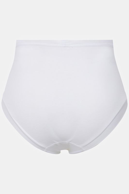 Culotte taille haute en jersey de coton, tour de cuisse échancré pour vous offrir un haut niveau de confort même si vous restez longtemps assise