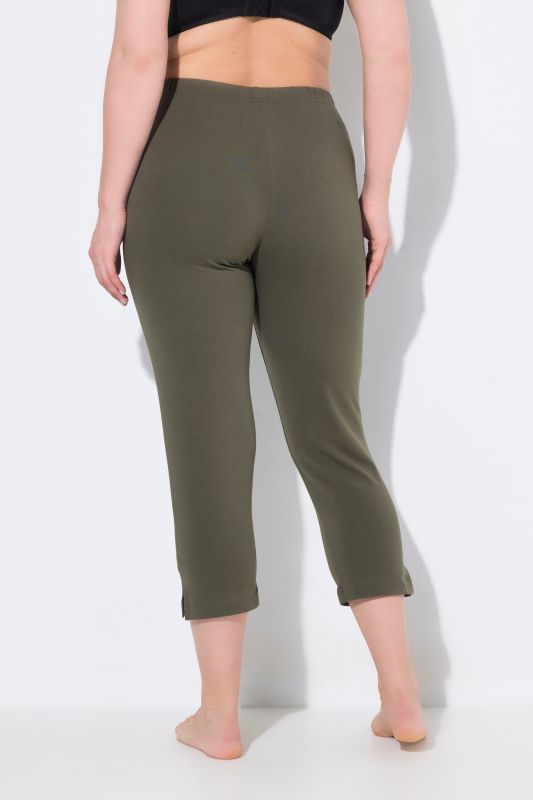 Pantalon corsaire, longueur 7/8. Taille élastique - jusqu'au 68/70