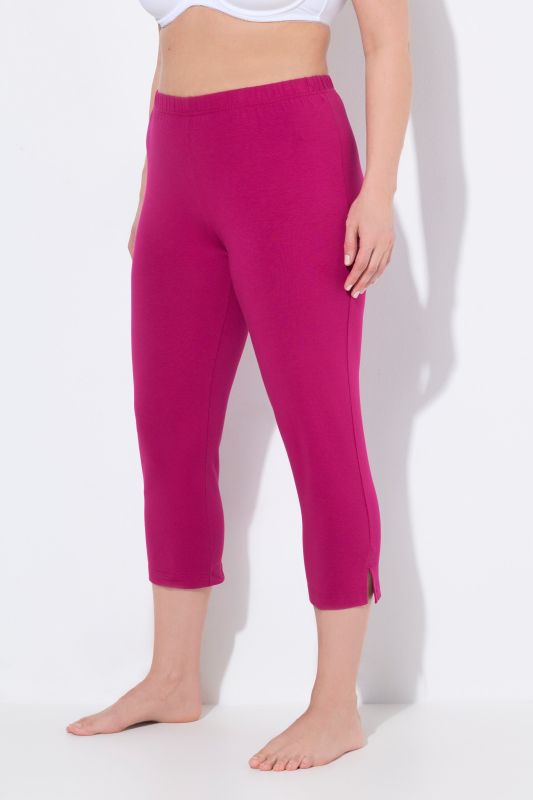 Pantalon corsaire, longueur 7/8. Taille élastique - jusqu'au 68/70