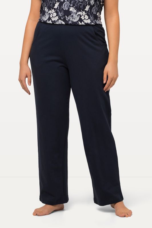 Pantalon de jogging, jambe droite et taille élastique