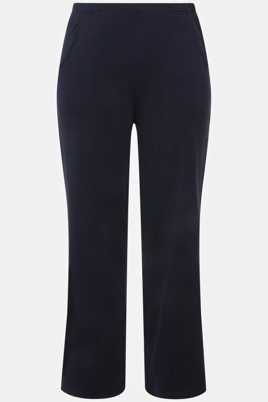 Pantalon de jogging, jambe droite et taille élastique