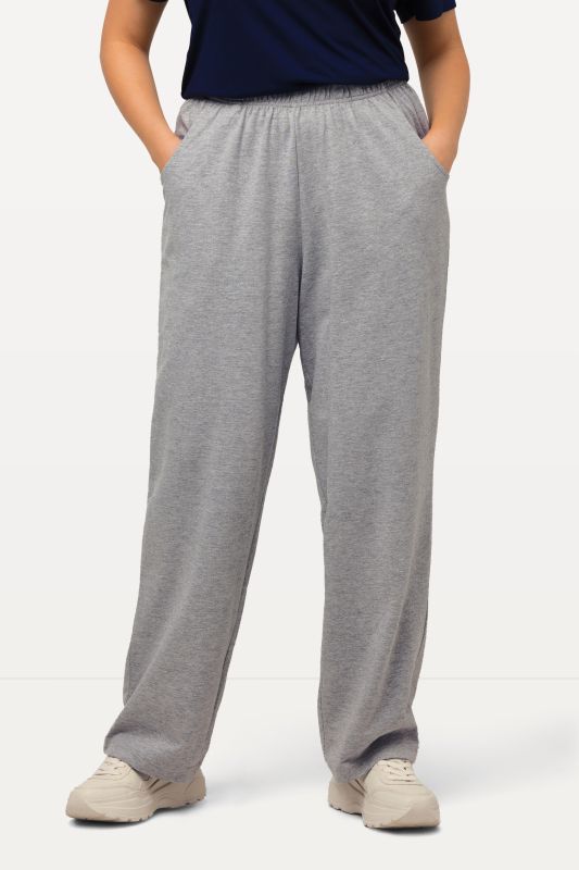 Pantalon de jogging, jambe droite et taille élastique
