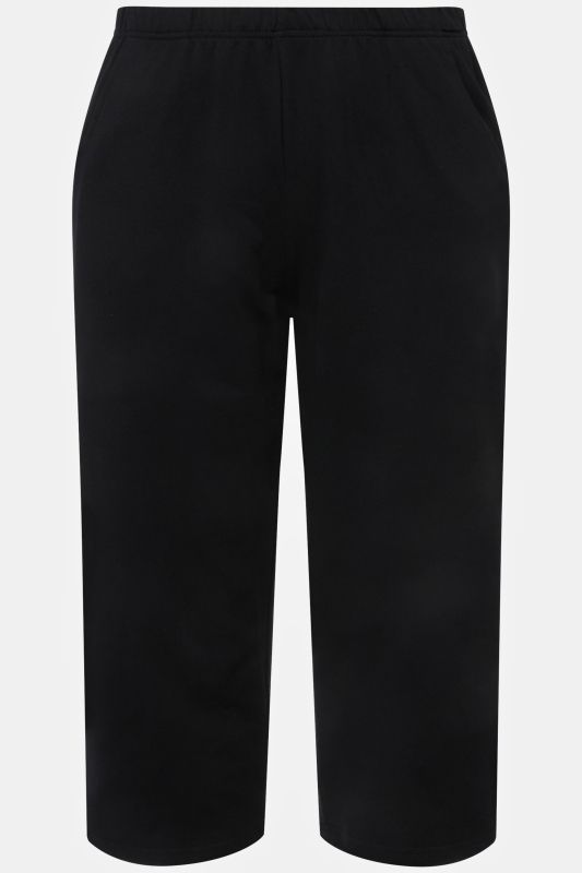 Pantalon de jogging 7/8, jambe droite et taille élastique