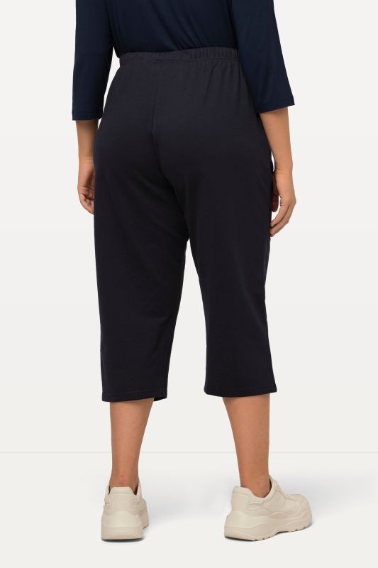 Pantalon de jogging 7/8, jambe droite et taille élastique