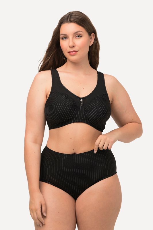 Soutien-gorge de maintien sans armatures, pendentif en strass - bonnet B-G