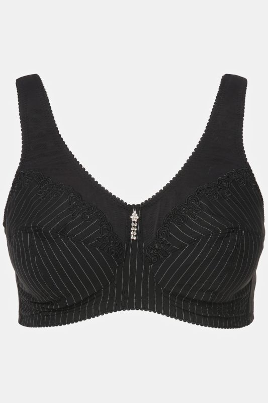 Soutien-gorge de maintien sans armatures, pendentif en strass - bonnet B-G