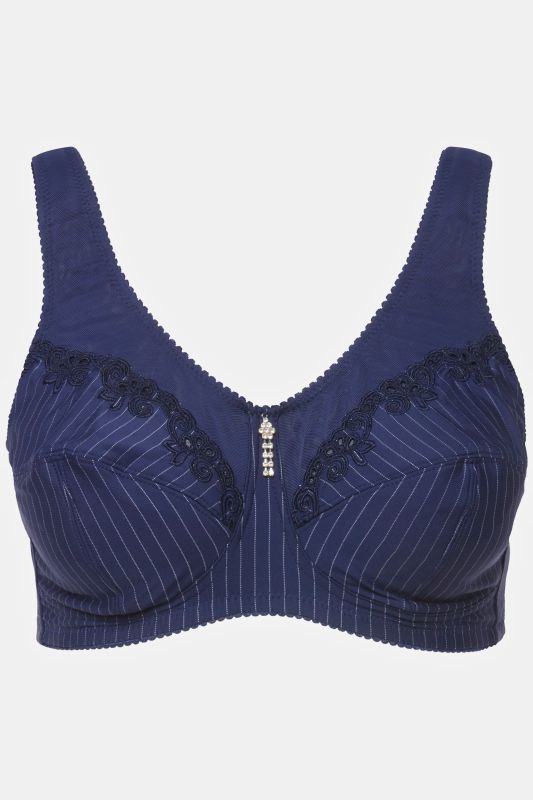 Soutien-gorge de maintien sans armatures, pendentif en strass - bonnet B-G