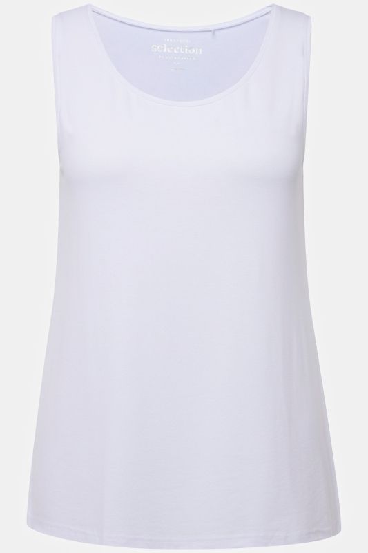 Débardeur stretch, coupe Classic Fit, bretelles larges et décolleté rond