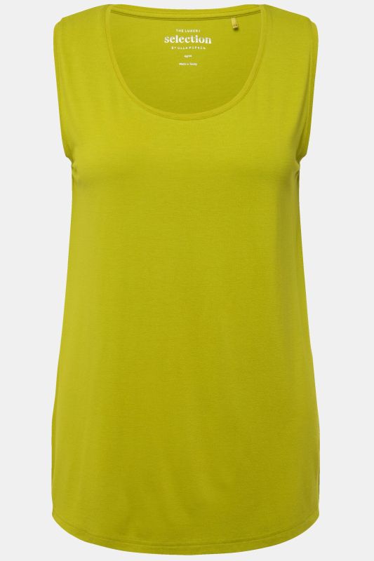 Débardeur stretch, coupe Classic Fit, bretelles larges et décolleté rond