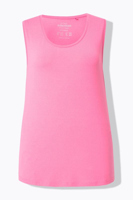 Débardeur stretch, coupe Classic Fit, bretelles larges et décolleté rond