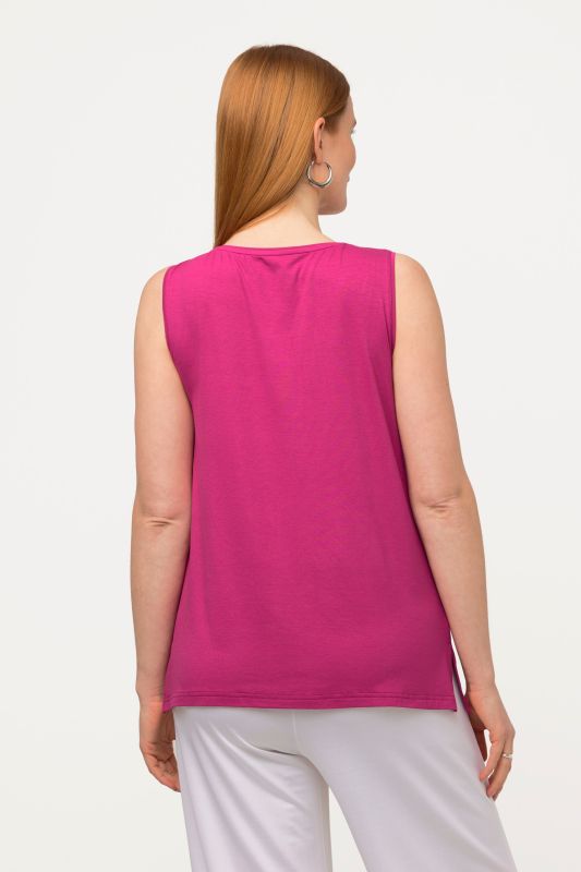 Débardeur stretch, coupe Classic Fit, bretelles larges et décolleté rond
