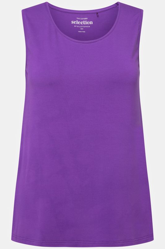 Débardeur stretch, coupe Classic Fit, bretelles larges et décolleté rond