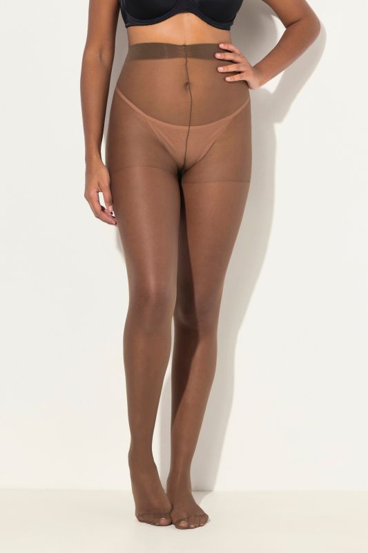 Lot de 3 collants en fibres Helanca, 20 deniers