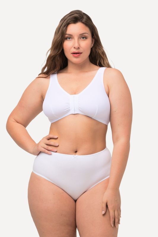 Brassière avec fermeture sur le devant, possibilité allaitement - bonnet C-D, E-F