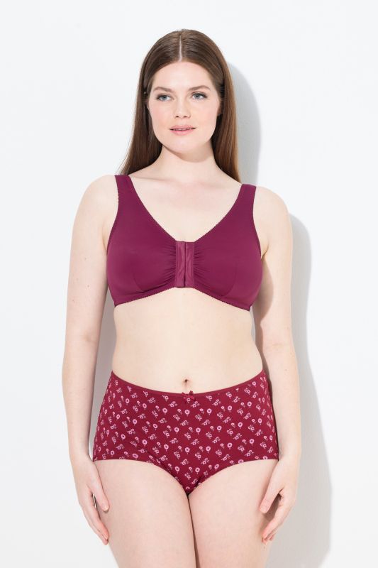Brassière avec fermeture sur le devant, possibilité allaitement - bonnet C-D, E-F