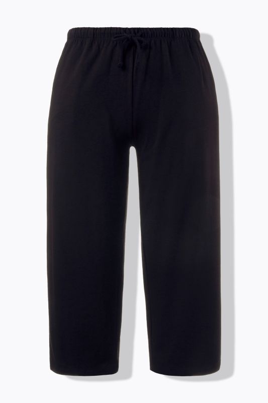Pantalon 3/4 en jersey à jambe droite, disponible jusqu’au 68/70