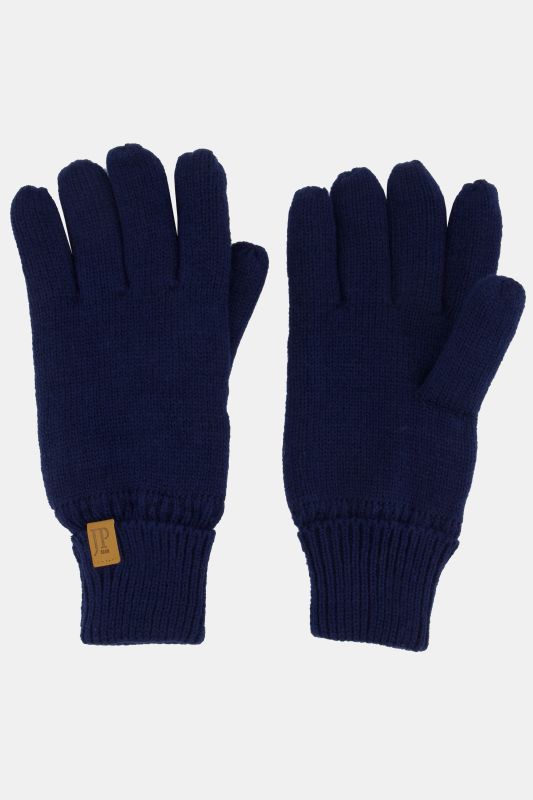Gants en maille et doublure polaire, logo JP1880