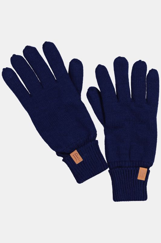 Gants en maille et doublure polaire, logo JP1880