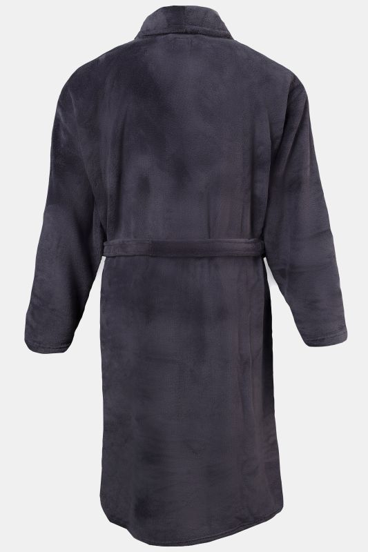 Peignoir JP 1880 en microfibres, avec ceinture à nouer, collection Homewear - jusqu'au 8 XL