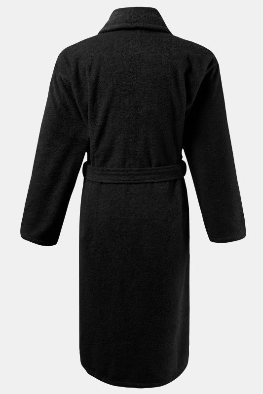Peignoir en tissu éponge, col châle, collection Homewear - jusqu'au 8 XL