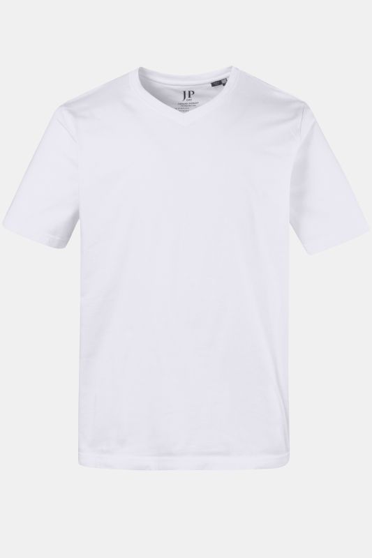T-shirt JP 1880 Basic, col en V - jusqu'au 8 XL