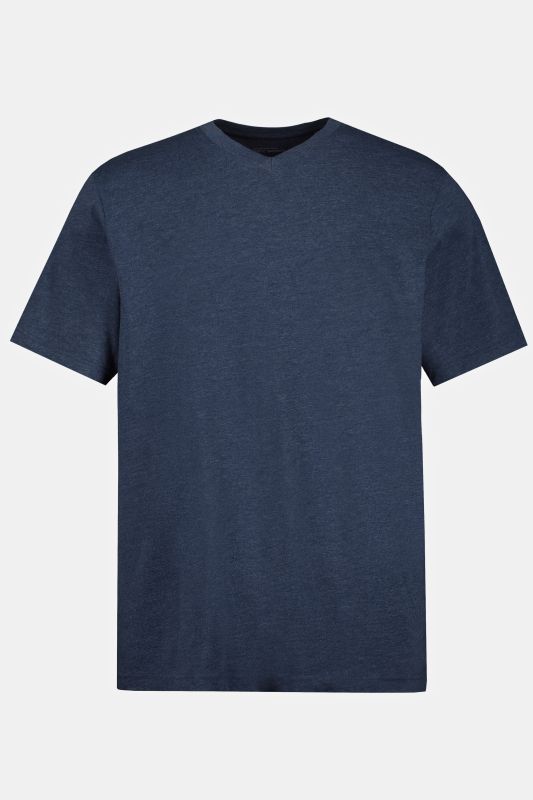 T-shirt JP 1880 Basic, col en V - jusqu'au 8 XL