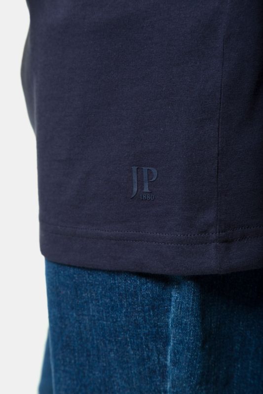 T-shirt JP 1880 Basic, col en V - jusqu'au 8 XL