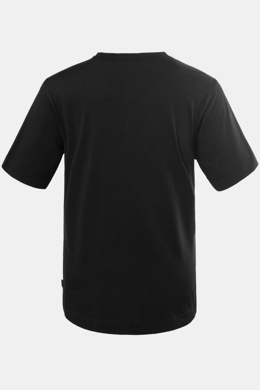 T-shirt Basic en coton peigné, col rond - jusqu'au 8 XL