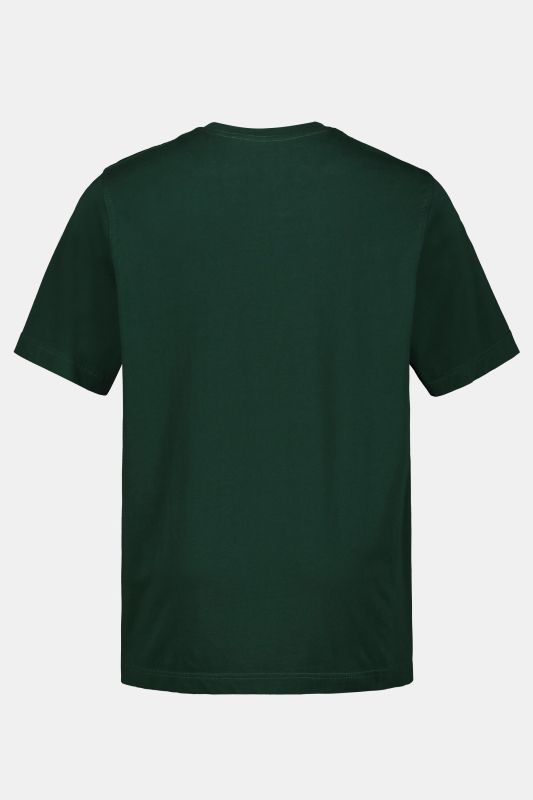 T-shirt Basic en coton peigné, col rond - jusqu'au 8 XL