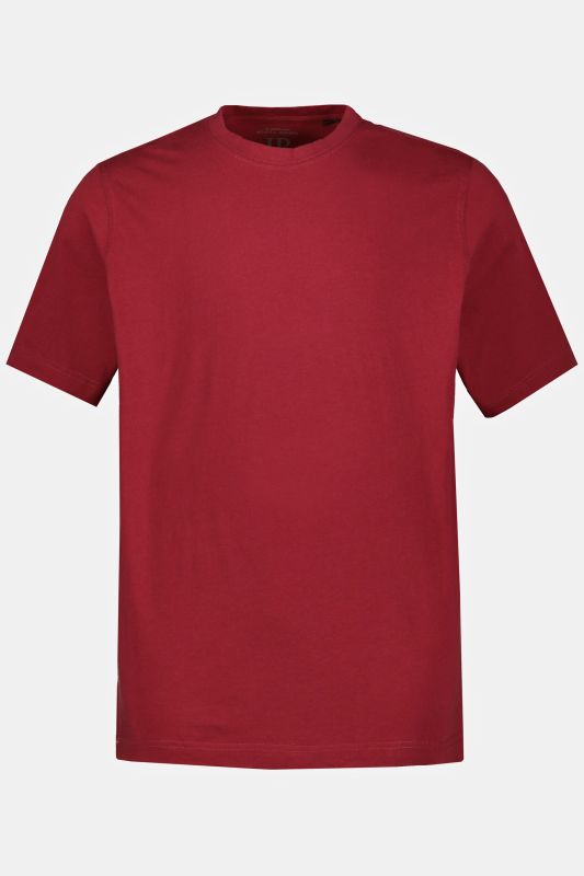 T-shirt Basic en coton peigné, col rond - jusqu'au 8 XL