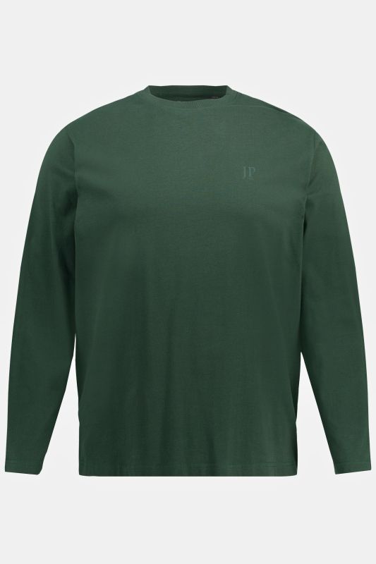 T-shirt JP 1880 à manches longues, collection Basic, label OEKO-TEX - jusqu'au 8 XL