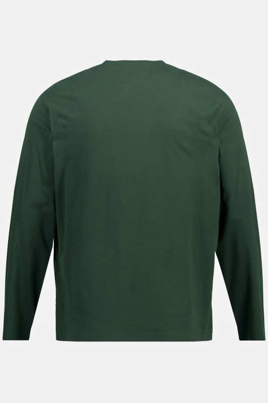 T-shirt JP 1880 à manches longues, collection Basic, label OEKO-TEX - jusqu'au 8 XL