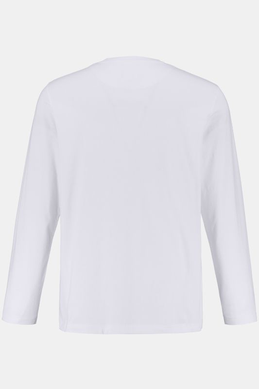 T-shirt JP 1880 à manches longues, collection Basic, label OEKO-TEX - jusqu'au 8 XL
