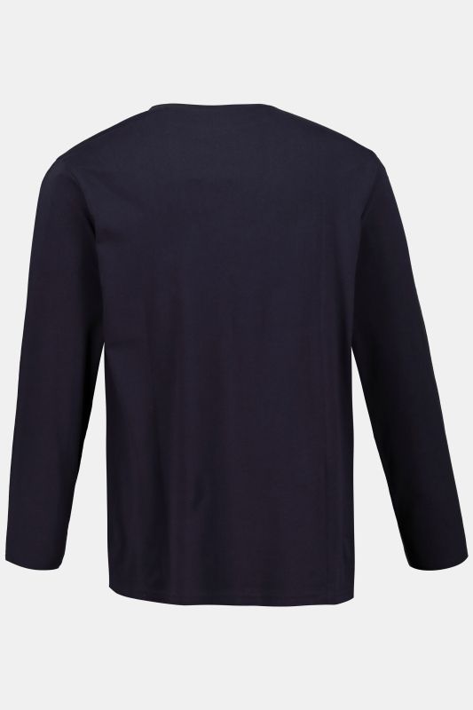 T-shirt JP 1880 à manches longues, collection Basic, label OEKO-TEX - jusqu'au 8 XL
