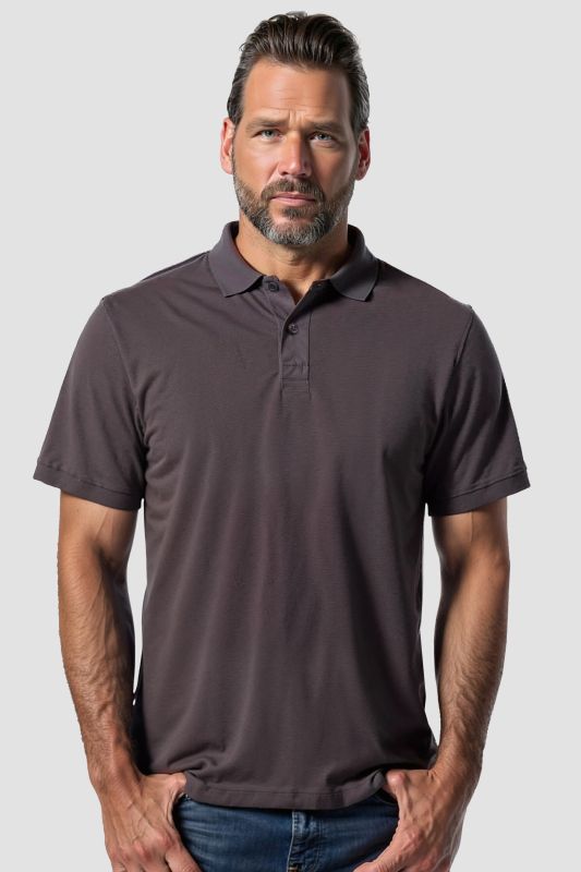 Polo en piqué, manches courtes, collection Basic - jusqu'au 10 XL