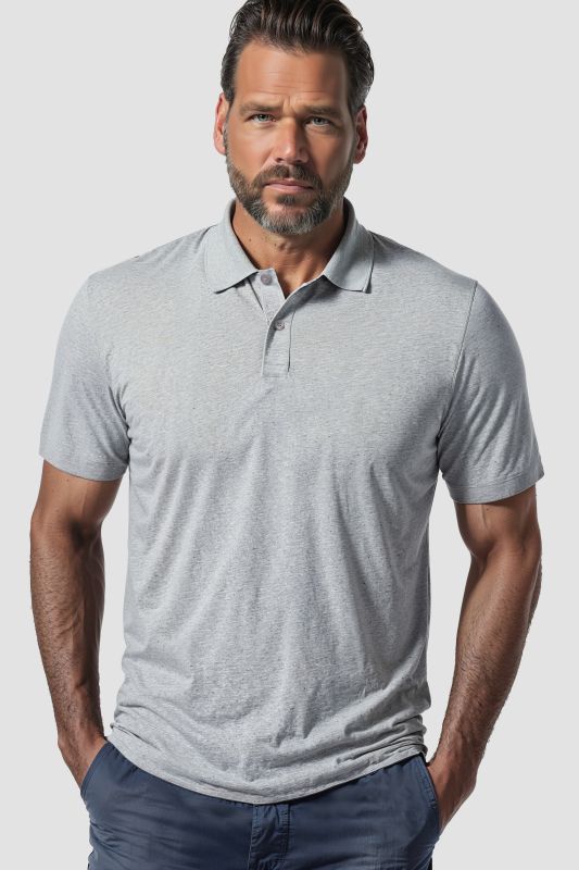 Polo en piqué, manches courtes, collection Basic - jusqu'au 10 XL