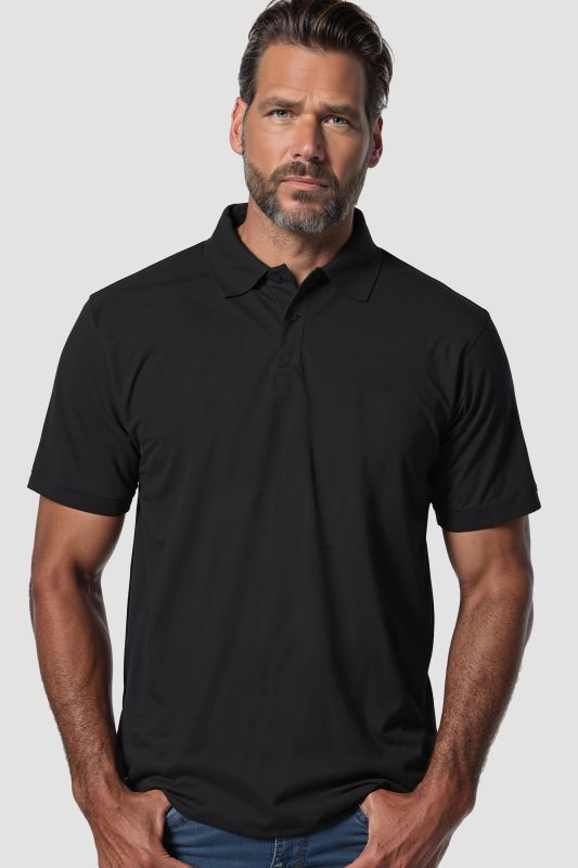 Polo en piqué, manches courtes, collection Basic - jusqu'au 10 XL