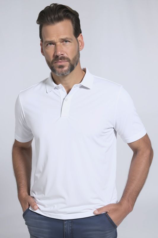 Polo en piqué, manches courtes, collection Basic - jusqu'au 10 XL