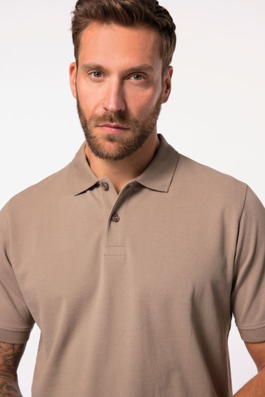 Polo en piqué, manches courtes, collection Basic - jusqu'au 10 XL
