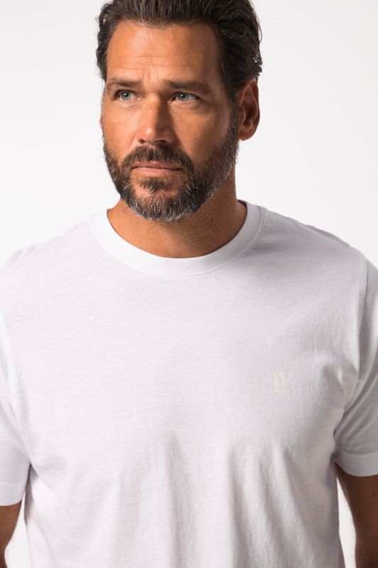Lot de 2 T-shirts JP 1880, col rond, collection Basic - jusqu'au 8 XL
