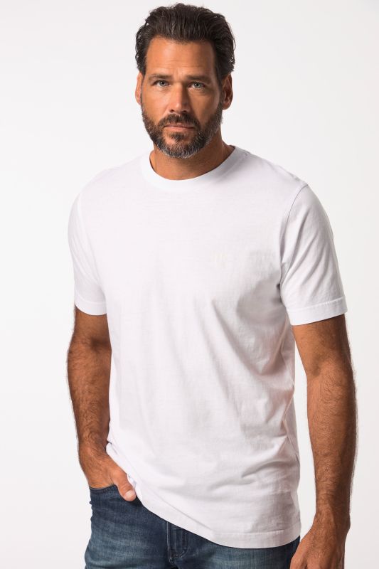 Lot de 2 T-shirts JP 1880, col rond, collection Basic - jusqu'au 8 XL