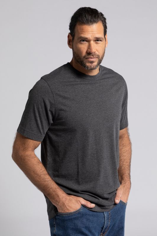 Lot de 2 T-shirts JP 1880, col rond, collection Basic - jusqu'au 8 XL
