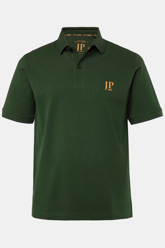 Lot de 2 polos, collection Basic - coton piqué, peigné