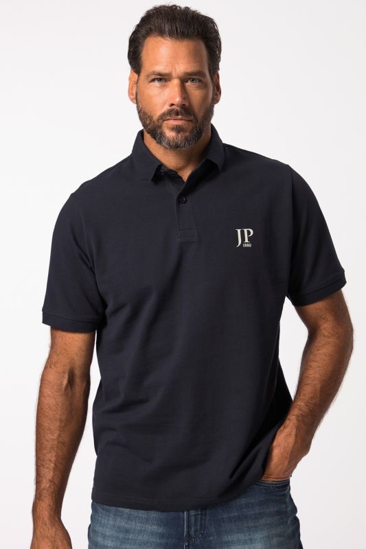 Lot de 2 polos, collection Basic - coton piqué, peigné