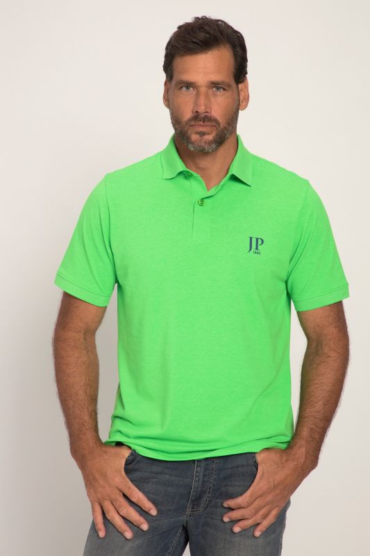 Lot de 2 polos, collection Basic - coton piqué, peigné