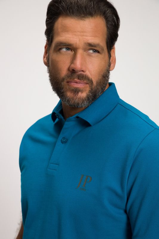 Lot de 2 polos, collection Basic - coton piqué, peigné